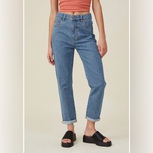 High Waisted Mom Jeans